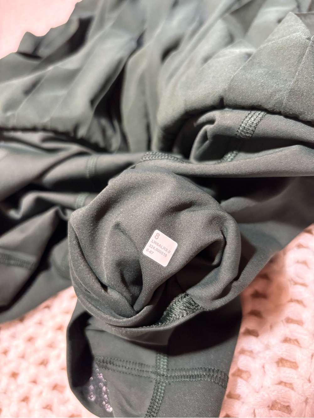 NWT lululemon legacy green high rise pleated tennis skirt size 8 - Picture 6 of 12